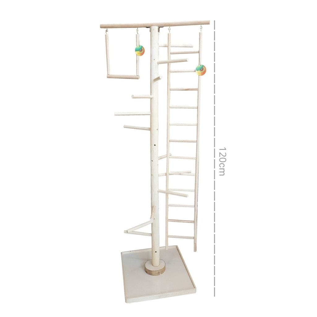 استند بازی طوطی مدل NT313 برای تقویت هوش و سرگرمی پرندگان خانگی