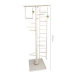 استند بازی طوطی مدل NT313 برای تقویت هوش و سرگرمی پرندگان خانگی