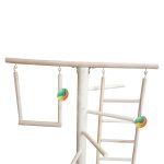 استند بازی طوطی مدل NT313 برای تقویت هوش و سرگرمی پرندگان خانگی