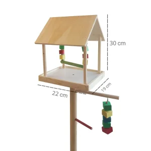 استند بازی طوطی NT124 – تقویت هوش و افزایش فعالیت پرندگان خانگی