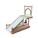 پارک بازی طوطی مدل NT107 مناسب برای انواع طوطی با رنگهای خوراکی و طراحی قابل مونتاژ