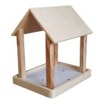 مخفیگاه چوبی پرندگان مدل آلاچیق